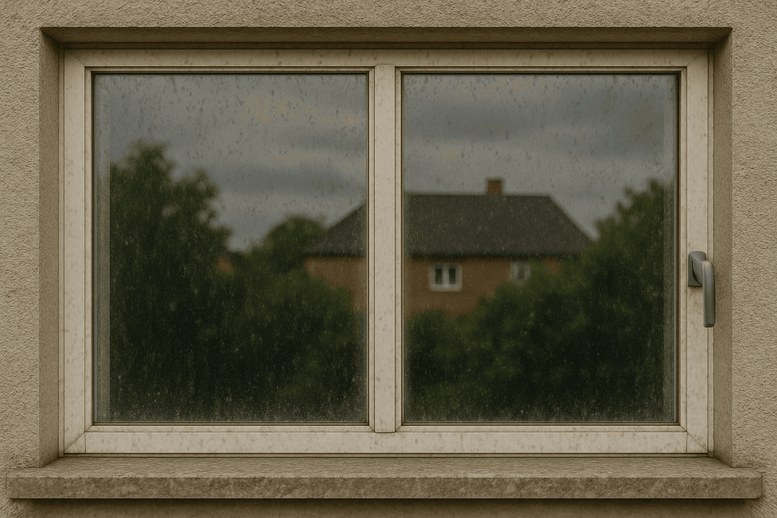 Fensterreinigung - Projektbeginn